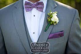 Pin By Priscilla Nguyen On Wedding Day Sept 11th Purple Wedding White Tuxedo Wedding Groomsmen Attire Grey