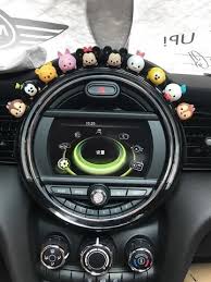 Mini Cooper Dashboard Cute Micky Minnie Silicone Small Figures Car Decoration 10x Cute Car Accessories Car Accesories Mini Cooper