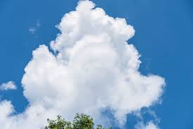 White cloud photography views