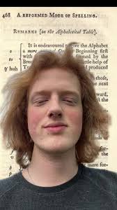 Providing a reading of Benjamin Franklin’s phoentic letter. #linguistics  #language