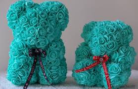 Maybe you would like to learn more about one of these? Flower Bear Turquoise Preserved Floral Arrangements Silk Flowers