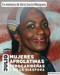 🧡 DORIS GARCÍA MOSQUERA: Hoy queremos conmemorar la vida de nuestra  fundadora, a 10 años de su partida del plano físico., Nacida en Istmina,  Chocó; hija de Rosa, hermana de Yasmina, Esilda, ...