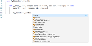 A lambda expression cannot contain a goto, break, or continue statement if the target of that jump statement is outside the lambda expression block. Hello Lambda Aws Cloud Development Kit Aws Cdk Workshop