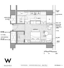 W Suzhou Hotel Room Design Plan