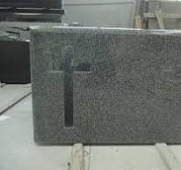 Rectangle Cemetery Memorial Cross Headstone Gravestone Tombstone Monument with Light /Dark Grey Granite Natural Stone G603/G602/G623/G655/China Nero ...