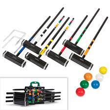 Maybe you would like to learn more about one of these? Eastpoint Sports 6 Player Croquet Lawn Game With Portable Caddy Includes 6 Mallets 6 Multi Colored Balls 2 Wooden Stakes 9 Wire Wickets And Convenient Carrier Perfect Game For Backyard Fun Walmart Com Walmart Com