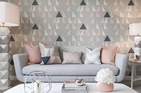 Chris snook this is an example of an urban living room in london with concrete flooring, grey floors and pink walls. Grey And Pink Living Room Ideas And Photos Houzz