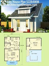 Plan 52284wm Tiny Cottage Or Guest Quarters Tiny House Plan Tiny Cottage Tiny House Plans