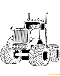 Monster truck coloring page is a part of category 'monster truck coloring pages'. Big Rig Auto Monster Truck Coloring Pages Monster Truck Coloring Pages Coloring Pages For Kids And Adults