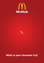 Mcdonalds Fries Campaign By Ricky Richards Via Behance Ad Print Carteleria