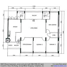 Hdb 5 Room Improved Flat 122 Sqm In 2020 Floor Plans How To Plan Utility Rooms