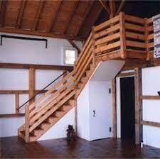 New England Barn Barn Accessories Loft Railing Cabin Loft Loft Staircase