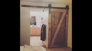 It's not as hard as i t. Homemade Barn Door Youtube