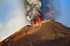 Highest active volcano in europe. Active Volcanoes In Europe Science Struck