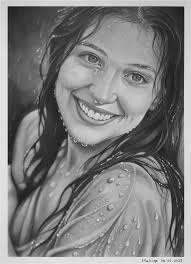 I started trying to do realistic drawings when I was 5. I gave it up when I  had kids, but recently started back drawing a few weeks ago. I did this one