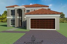 Features of 4 bedroom floor plans. 238sqm 3 Bedroom Modest Double Story House Plan House Designs Plandeluxe