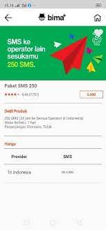 Setiap pembelian kartu perdana tri umumnya sudah memiliki masa aktif kartu yang cukup lama, biasanya berkisar antara 1 hingga 2 tahun. Paket Sms Kartu 3 Tri Ke All Operator Cara Daftar