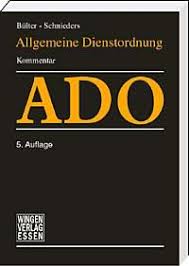 Ado is dedicated to offering quality products, our highly trained staff is available to assist you with all your needs. Ado Allgemeine Dienstordnung Fur Lehrerinnen Und Lehrer Schulleiterinnen Und Schulleiter An Offentlichen Schulen Kommentar Fur Die Schulpraxis 5 Auflage 2019 Wingen Verlag