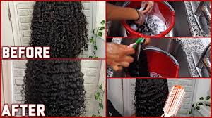 It leaves your curls smooth and soft feel after using. How To Wash Maintain Curly Wigs Ft Julia Hair Youtube
