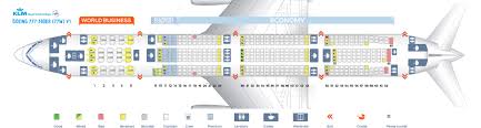 seat map boeing 777 300 klm best seats in the plane