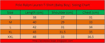 ekiddoscloset measurement chart