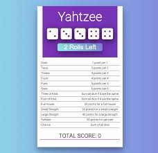 Overview Of Yahtzee John Vincent