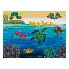 4.8 out of 5 stars 251. Eric Carle Colorful Pond Scene Poster Zazzle Com