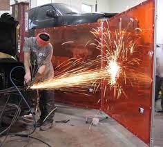 Welding Spark Curtain Welding Screens Metal Workshop Welding Shop
