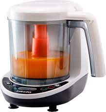 Baby Brezza Deluxe Baby Food Maker White Black Orange Brz00141 Best Buy