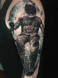 Usd $30.99 (45) starter tattoo kits. Astronaut Floating Through Space By Robby Latos At Damascus Tattoo Company Damascus Md Tattoos
