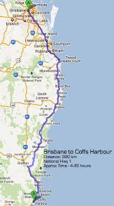 The room numbering format at the coffs harbour education campus is block.floor.room number. Road Maps Sydney To Brisbane Road Map 1 1