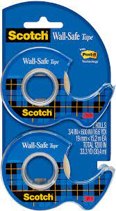 To achieve a clean line between a painted and a varnished surface, take note of this trade tip from fine homebuilding's chuck miller. Amazon Com Scotch Wall Safe Tape 2 Dispensered Rolls Sticks Securely Removes Cleanly Invisible Designed For Displaying Photo Safe 3 4 In X 600 In 183 Dm2 Office Products