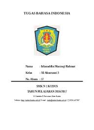 Tugas 5 bahasa indonesia kelas 11. Top Pdf Tugas Bahasa Indonesia 5 Docx 123dok Com