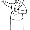 Gambar ilustrasi guru sedang mengajar daring. 1