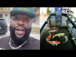 This Dat Crib Check” Rick Ross Trolls Drake after Naming Koi Fish After Him 