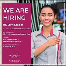 Setiap bulannya ia bisa mengekspor hingga 4.000 buah. Lowongan Kerja Fave Hotel Manahan Di Solo Info Loker Solo