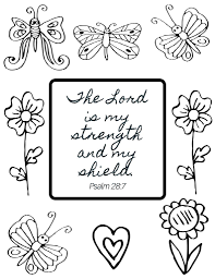 In these printable coloring sheets, i mainly focused on quotes about overcoming fear and learning to trust god. Free Printable Bible Verse Coloring Pages