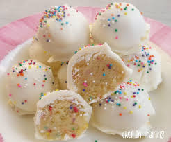 How to make a decadent and gorgeous gumdrop cake! No Bake Cake Batter Truffles Take 2 Chef In Training