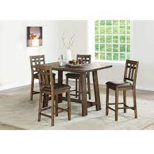 Rent dining room sets for any space. Rent To Own Steve Silver 5 Piece Saranac Counter Height Dining Room Collection At Aaron S Today