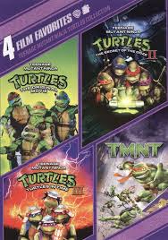 Teenage mutant ninja turtles : Teenage Mutant Ninja Turtles Collection 4 Film Favorites 2 Discs Dvd Best Buy