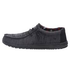 Once you've tried the women's hey dude wendy shoes we're sure you'll agree with these reviewers that they're so comfortable and very light weight, that they're quickly becoming my favorite shoes and i. Wally Sox Jet Black