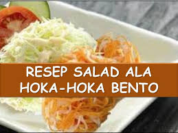 Resep salad sayur ala hoka hoka bento. Klinik Buah Salad Buah Hoka