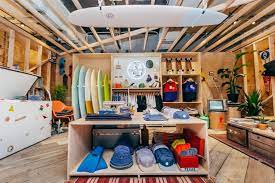 Photos Tour The Urban Outfitters Concept Store Space Ninety 8 Surf Shop Interior Surf Store Retail Interior