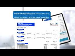 Afc chile s.a., seguro de cesantia. Conozca La Nueva Cartola Del Seguro De Cesantia Youtube