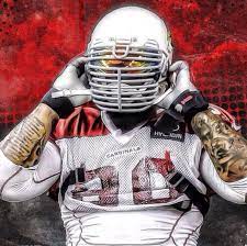 Frequently asked football helmet facemask questions the facemask, then, has to balance protection and performance. Pin By Badass Masks On Custom Football Helmets Custom Football Football Helmets Football