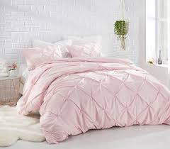 Rose Quartz Pin Tuck Twin Xl Comforter