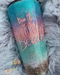 The most common pinterest coffee cup material is porcelain & ceramic. 24oz Pastel Beach Tumbler Don T Be A Salty Beach Beach Summer Beachvibes Summervibes Ocean Beach Tumbler Glitter Tumbler Cups Custom Tumbler Cups
