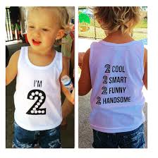 2nd Birthday Birthday Dress For Baby Boy 2 Year Old Birthday Shirts For Your Two Year Old I M 2 Custom Graphic Tank Tops Tee Shirts Or Onesies Fo 2nd Birthday Boys Birthday Boy Shirts Boys Birthday Outfits