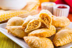 Mini Pastel Frito De Frango Maizum