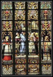28 Segments Stained Glass From Cathedral Of St Michael And St Gudula Brussels Belgium Stained Glass Stained Glass Windows Antique Stained Glass Windows